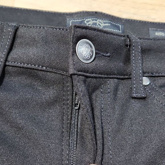 ☔️💜Jessica Simpson Black Kiss Me Jegging Pants Size 29 - Picture 6 of 11